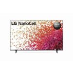 LG 55'' inch 55NANO75 NanoCell TV 4K With HDR WebOS Smart ThinQ AI - 2022