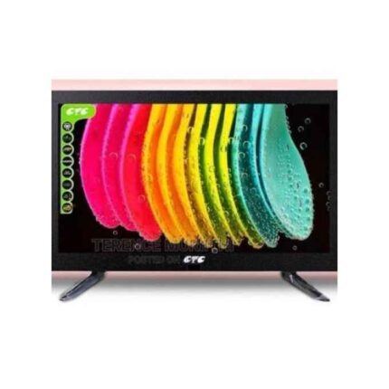 CTC 23" INCHES DIGITAL LED TV-WITH IN-BUILD DECODER- USB&HDMI PORTS-BLACK