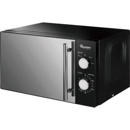 Ramtons RM/459 - 20L - Manual Glass Microwave - Black