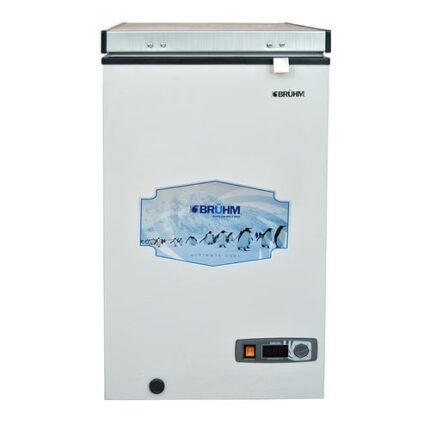 Bruhm BCF-SD100 - 105 Ltrs - (4.5 Cuft) Chest Freezer- Silver