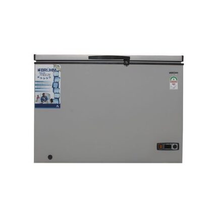 Bruhm BCF-268SD - Chest Freezer - 7.5Cu.Ft - 200 Litres - Grey