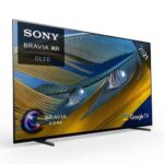 Sony 65” inch 65A80J XR OLED 4K Ultra HD HDR Smart Google TV 2021, Black