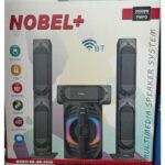 Nobel 55000W PMPO 3.1CH MULTIMEDIA SPEAKER SYSTEM WITH TALLBOY SPEAKERS