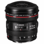 CANON LENS EF 8-15MM F/4L FISHEYE USM