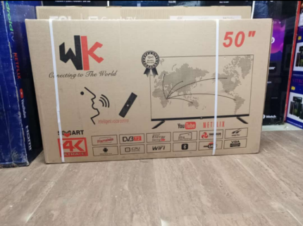 WK 50" Frameless Smart Android 4k TV