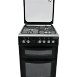 Armco GC-F6631LX3D2(BK) 3 Gas(1 WOK)+ 1 Electric Double Oven Gas Cooker