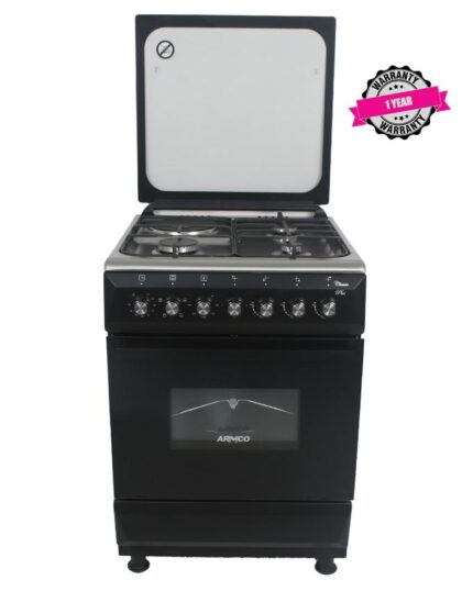 Armco GC-F6631QX(BK) 3 Gas + 1Electric Cooker