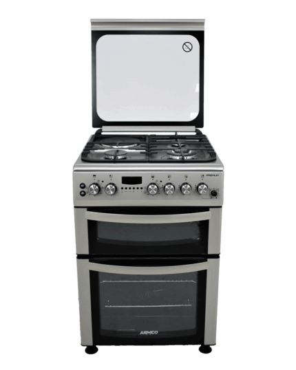 Armco GC-F6631ZX2D2(SL) 3 Gas(1 WOK) +1 Electric Gas Cooker
