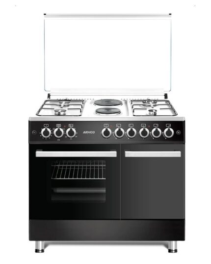 Armco GC-F9642FBT(BK) 4 Gas + 2 Electric Gas Cooker