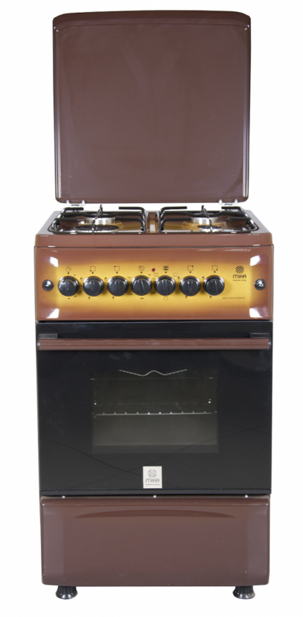Mika MST55PIAGDBSD 4 Gas Cooker