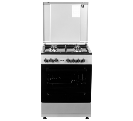 Von Hotpoint VAC6S040UY 4 Gas 1 Electric Cooker