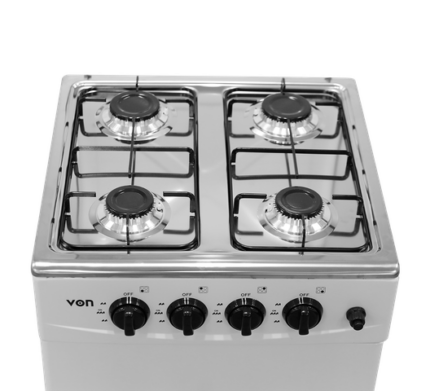Von VAC5C040CY 4 Gas Table top Cooker