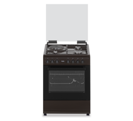 Von VAC6SV31UB 3 Gas 1 Electric Cooker