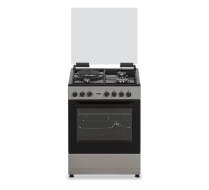 Von VAC6SV31UY 3 Gas 1 Electric Cooker