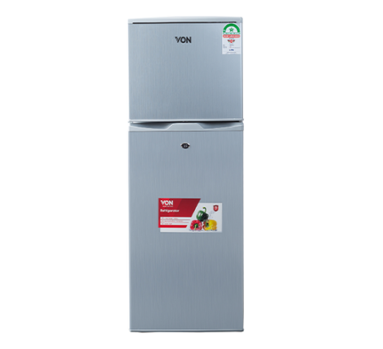 Von VART-19DHS 136L Double Door Refrigerator