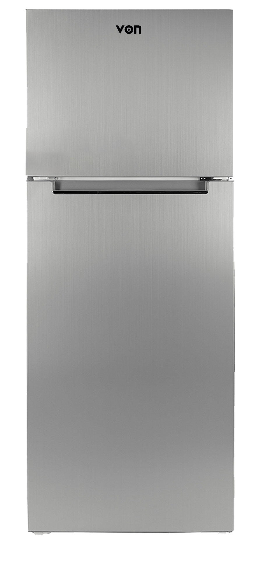 von-vart-36nhs-double-door-fridge-251l-silver.png Von VART-36NHS Double Door Fridge 251L - Silver - Image 1