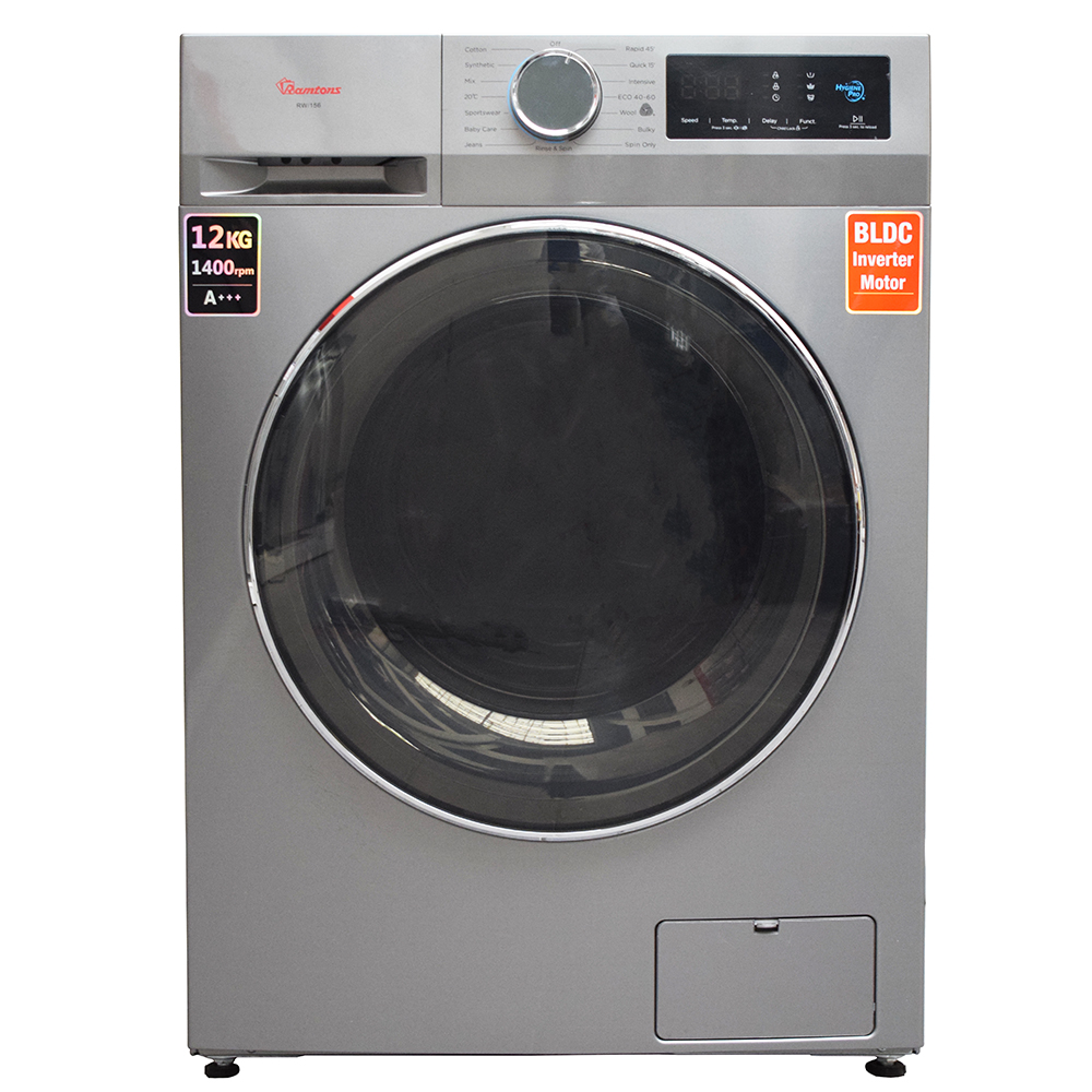 FRONT LOAD FULLY AUTOMATIC 12KG WASHER 1400RPM - RW/156
