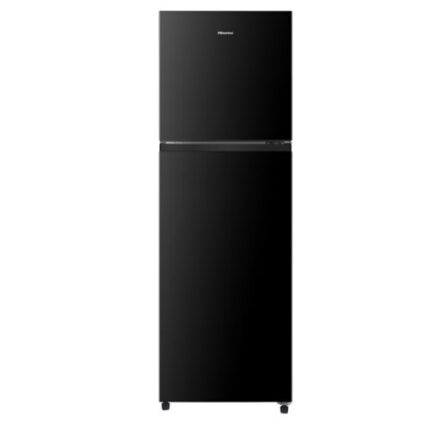 Hisense REF203DR  Double Door Fridge 203L No Frost  - Black