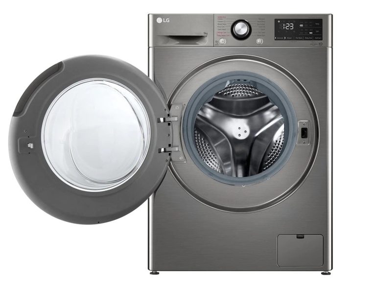 LG F4R3VYG6P Front Load Washing Machine, 9KG - AI DD Technology, Steam Technology