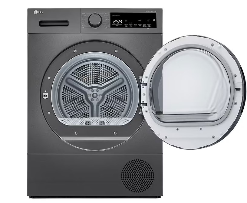 LG RH80T2SP7RM Dryer, 8KG - Heat Pump, Sensor Dry , R290 Refrigerant