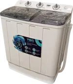 Von VALS-75BWY Twin Tub Washing Machine, white - 7.5KG