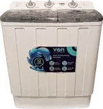 Von VALS-75BWY Twin Tub Washing Machine, white - 7.5KG