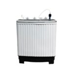Von VWM-08AHK Twin Tub Washing Machine, White - 8KG