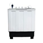 Von VWM-10AHK Twin Tub Washing Machine, White - 10KG