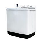 Von VWM-13AHK Twin Tub Washing Machine, White - 13KG