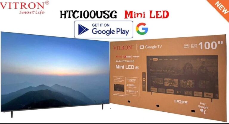 Vitron 100 Google TV HTC100USG Mini LED